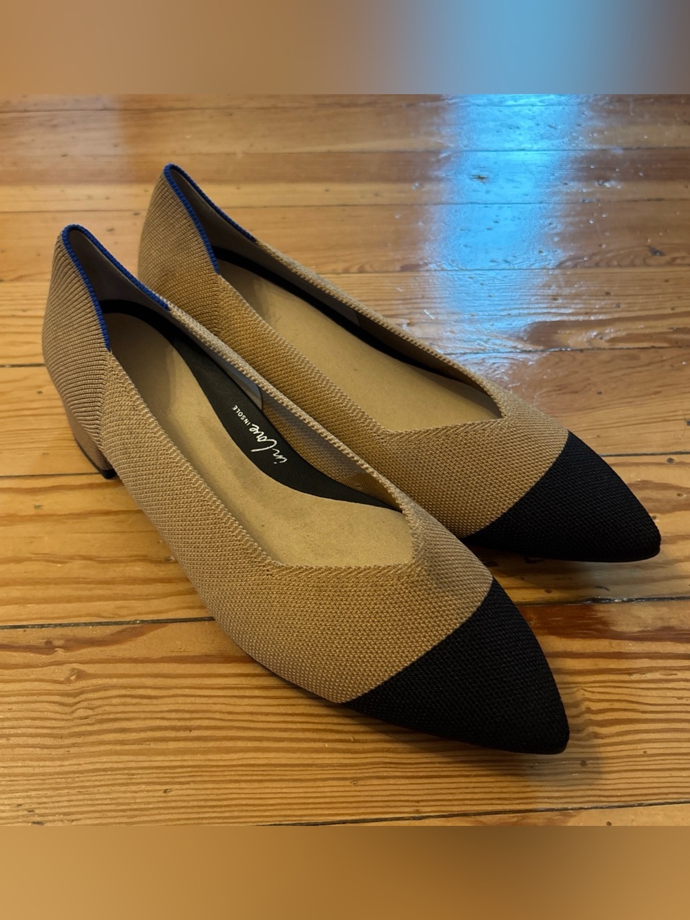 NEW Rothy’s The High Point Wren Captoe Brown Heeled Size 11 New